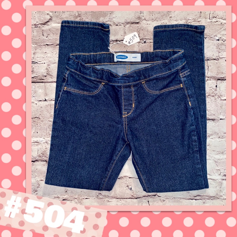 Old Navy Sz10/12 Girls Skinny Dark Jegging